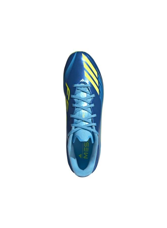 Adidas أحذية كرة القدم للجنسين F50 ميسي ليغ FG/MG زرقاء - Image 5