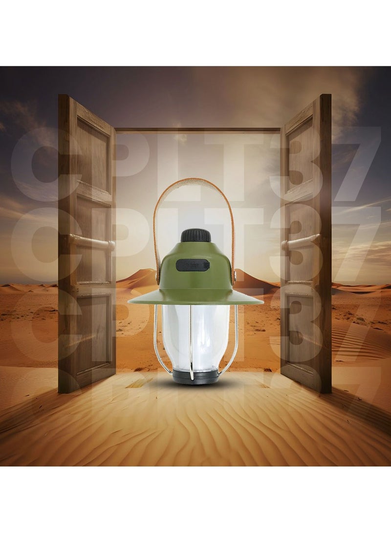 Toby's Toby’s CPL-T37 Led Camping Lights Portable Retro Atmosphere Lantern Stepless-dimming Knob Rechargeable Desk Lamp Reading Night Lights for Bedroom Office Hiking - Image 4