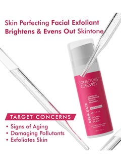 CONSCIOUS CHEMIST Conscious Chemist Advanced Resurfacing Peeling Solution 25% AHA + 2% BHA 5% PHA Exfoliating Facial Serum 30ml  - Image 3