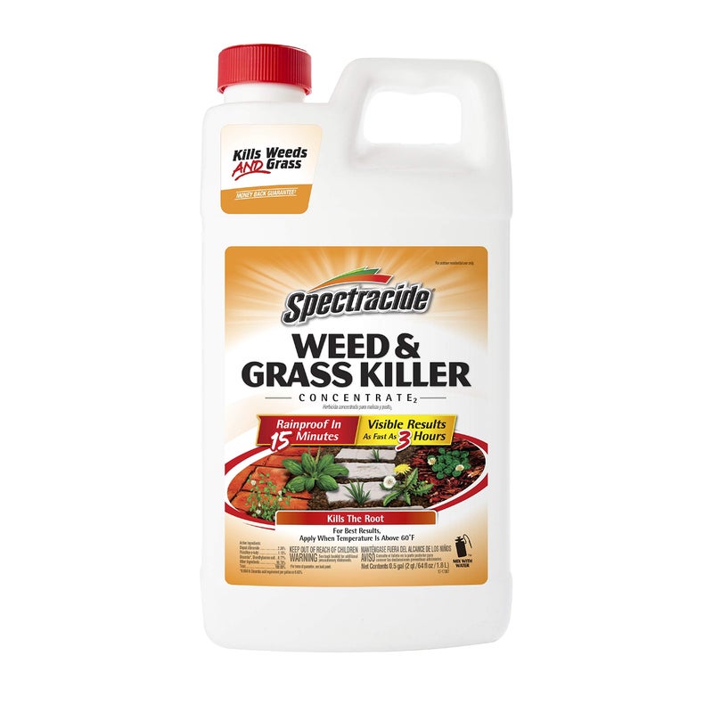 Spectracide Weed And Grass Killer Concentrate 64 Ounces, Use On Patios, Walkways And Driveways - Image 1