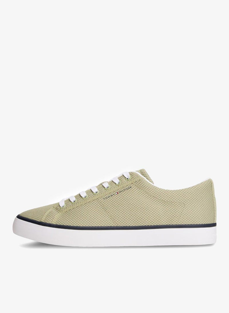 TOMMY HILFIGER Logo Mesh Lace-Up Trainers - Image 2