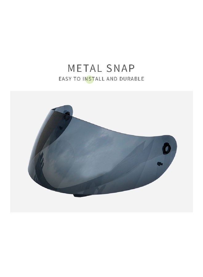 NIBEMINENT Motorcycle Anti-UV Anti-Scratch Wind Shield Helmets Lens Visor - Image 2