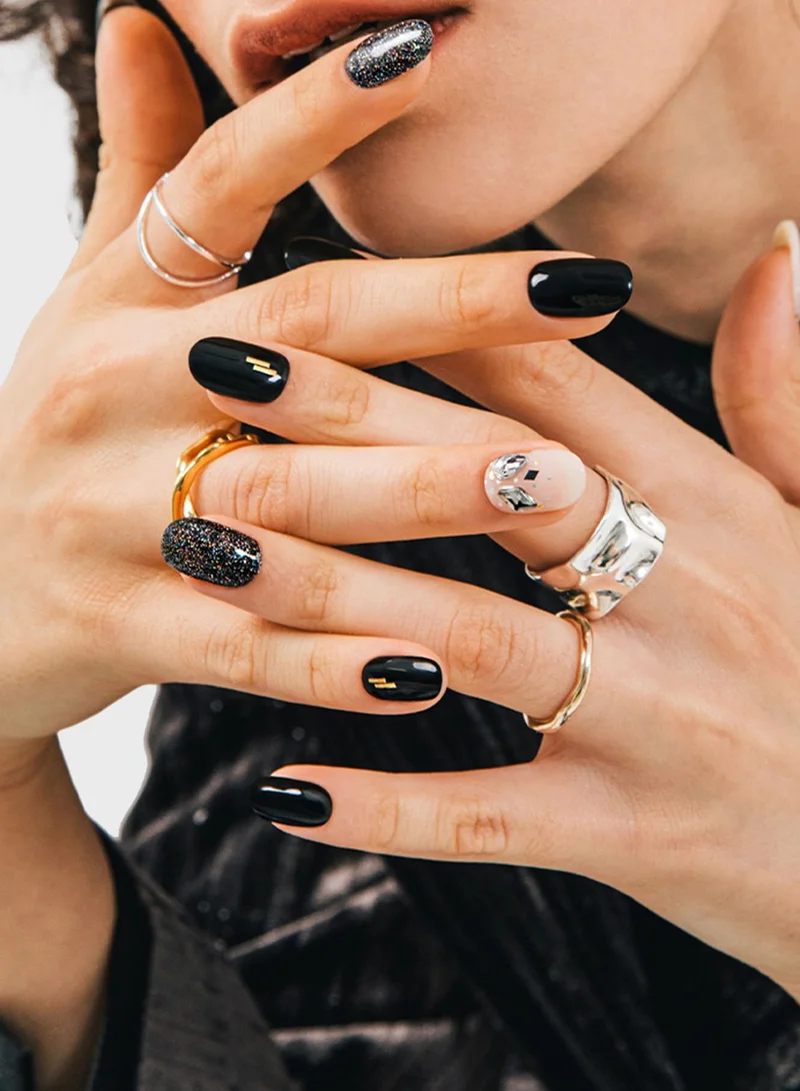 ohora Nail Art Wrap - Black Swan