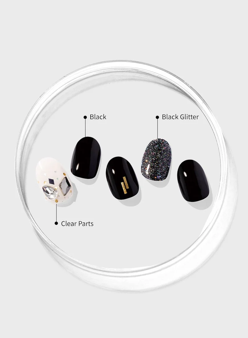 ohora Nail Art Wrap - Black Swan