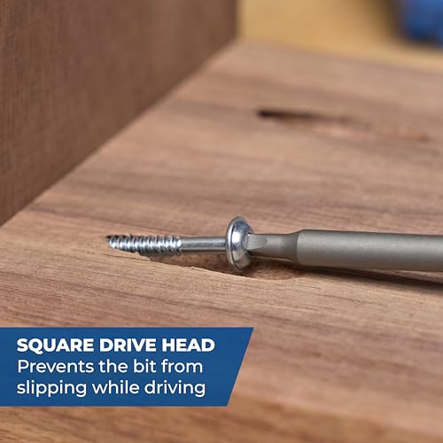 Kreg SML-C125-250 Zinc Pocket Screw - 1 1/4 Inch #8 Coarse Thread - Maxi-Loc Head - 250 Count - Image 5