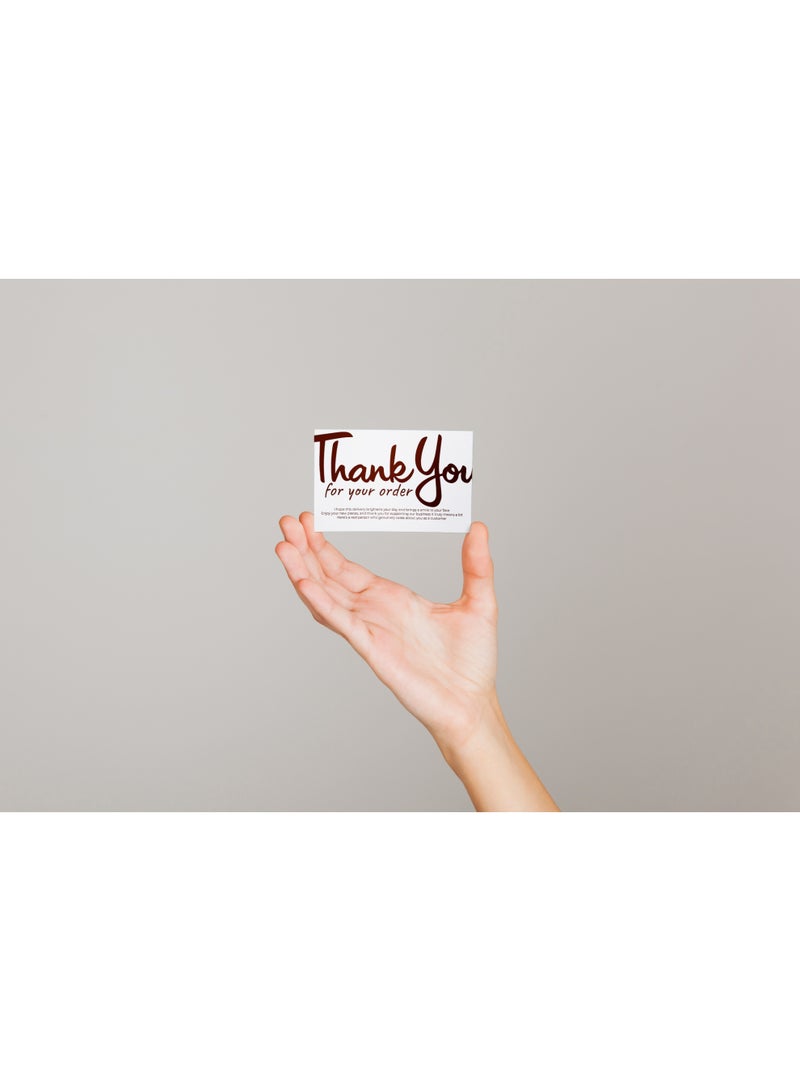 طقم كروت شكر فاخرة – 100 كارت بتصميم راقٍ - Image 2