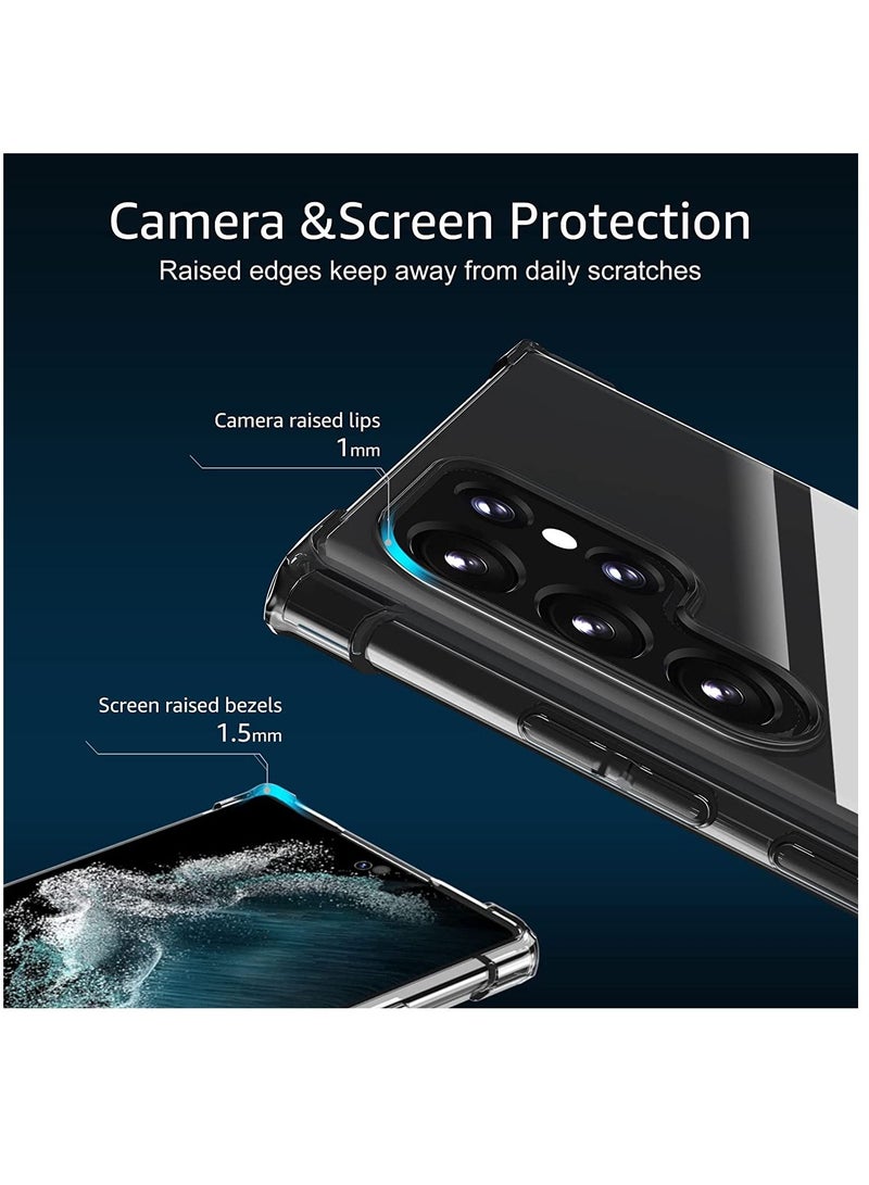 DUSALA Compatible for Samsung Galaxy S22 Ultra 5G Case Shockproof Cover for Samsung S22 Ultra Cover 6.8 inch - Image 3