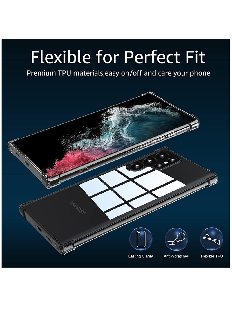 DUSALA Compatible for Samsung Galaxy S22 Ultra 5G Case Shockproof Cover for Samsung S22 Ultra Cover 6.8 inch - Image 2