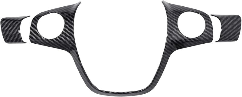 HouYeen Carbon Fibre Style Steering Wheel Cover Trim for F-ord Focus MK3 Kuga MK2 Grand C max MK2 Temp fluctuation resistant crafted quality - Image 1