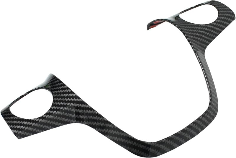 HouYeen Carbon Fibre Style Steering Wheel Cover Trim for F-ord Focus MK3 Kuga MK2 Grand C max MK2 Temp fluctuation resistant crafted quality - Image 2