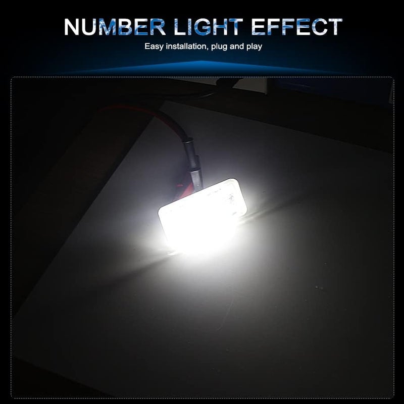 Vuzmode 2Pcs LED License Plate Light - Image 5