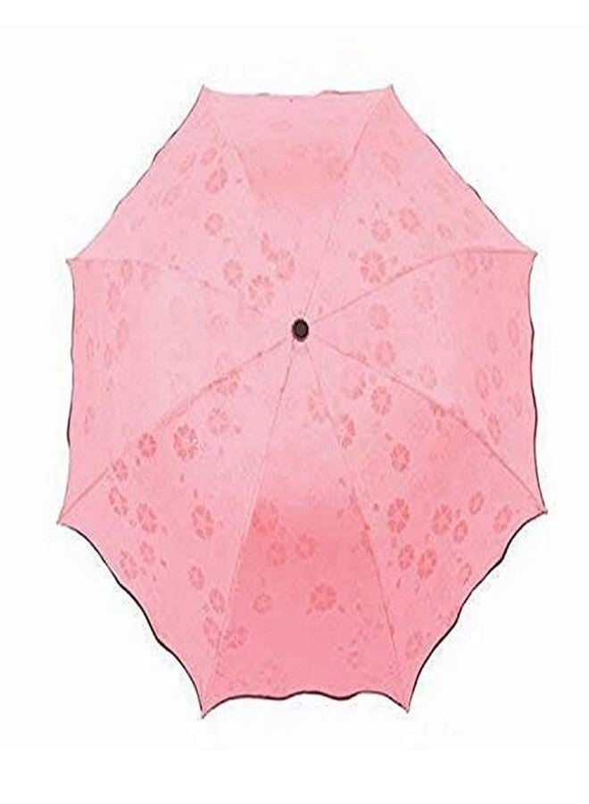HELLYZ 3 Fold Magic Umbella Anti UV Protection, Beautiful Creative Magical of Blooming Flowers Design Multi Style Umbrella for Man and Women - Image 4