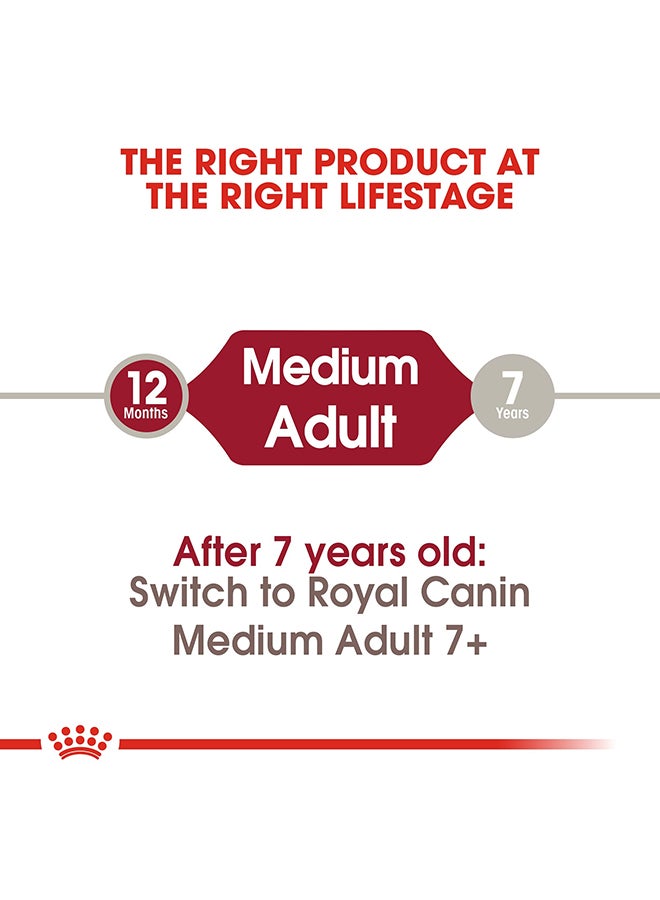 ROYAL CANIN Size Health Nutrition Medium Adult Dog Dry Food - Image 5