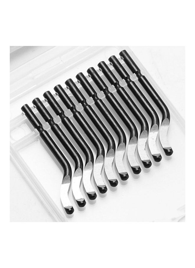 Loquat 12-Piece Metal Deburring Tool Set Multicolour  - Image 4