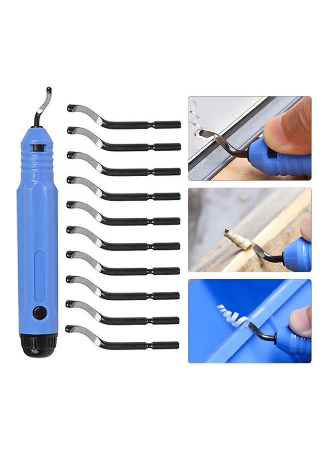Loquat 12-Piece Metal Deburring Tool Set Multicolour  - Image 1