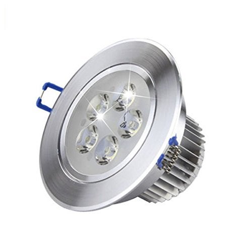 POCKETMAN 10 عبوة، ضوء سقف LED قابل للتعتيم Pocketman 110V 5W، مصباح بقعة دافئة بيضاء، تركيبة إضاءة مدمجة، مع محرك LED - Image 2