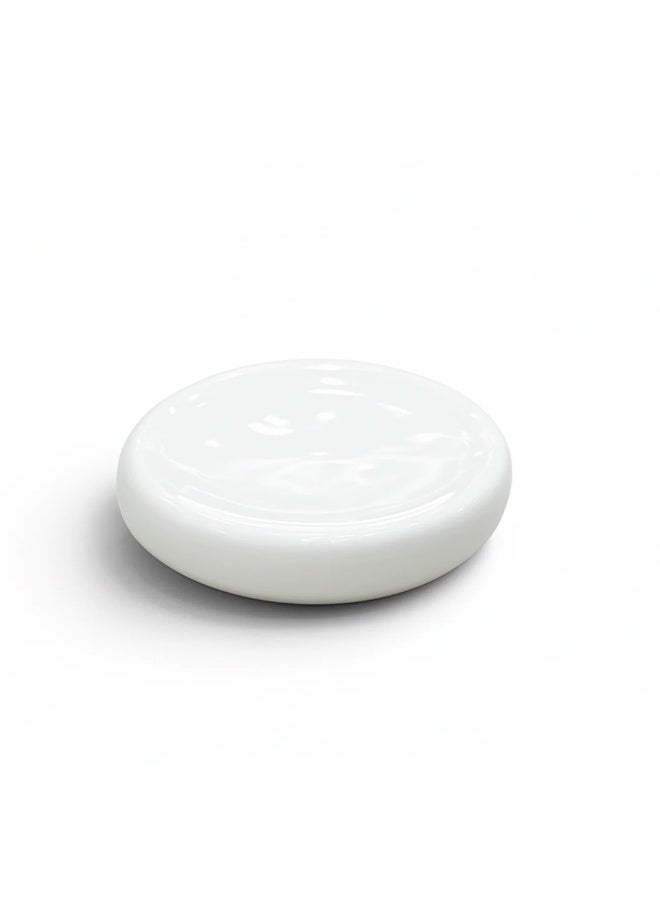 AKDC Luphar Ceramic Round Dish Â€“ 6" Â€“ Classic White Finish - Image 1