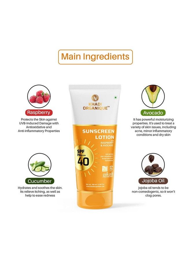 Khadi ORGANIQUE Kokkum Butter Lotion Spf 40 Pa++++ Spf Na Pa+ For Restore Your Beautiful Glow - Image 4