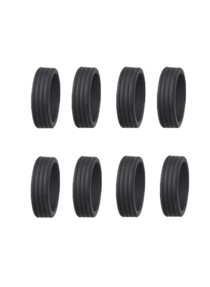 8PCS Luggage Wheel Covers-Carry on Luggage Suitcase Wheels Protector/Luggage Caster Cover for Most 8-Spinner Wheels Luggage Sets,Silicone Case for Suitcases Wheel/Luggage Accessories - Image 2