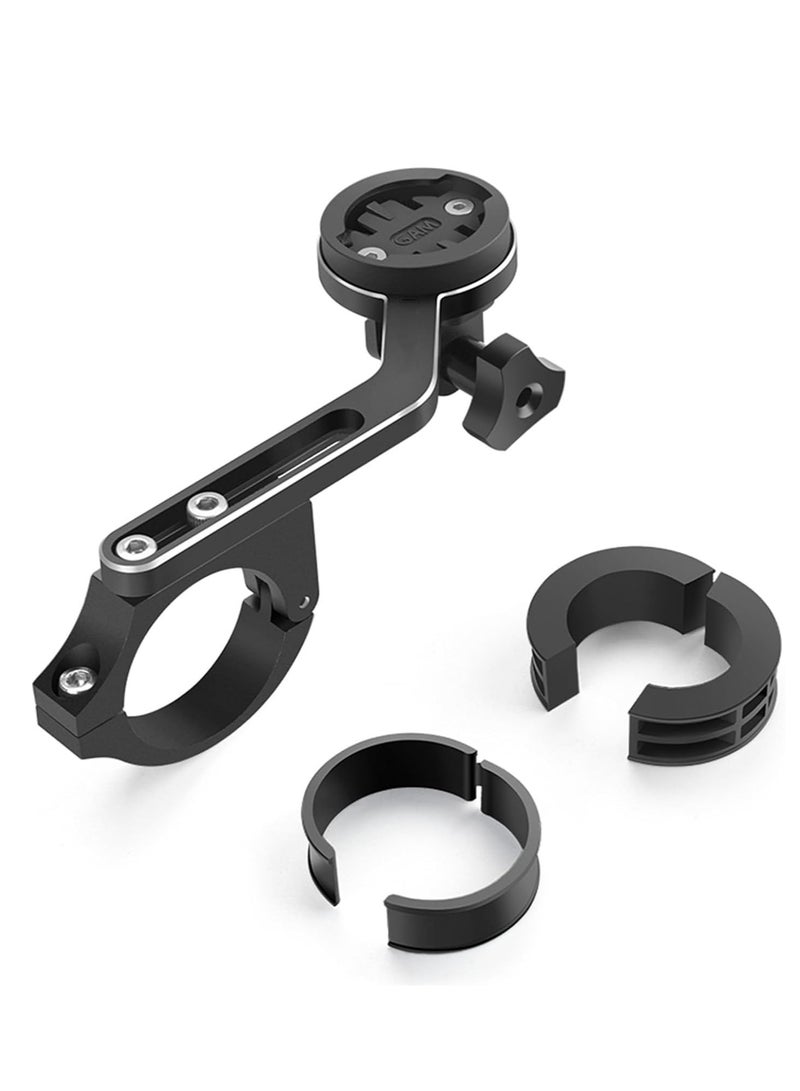 Barakah Bicycle Seat Post Bracket Support, Bike Computer Mount Compatible with Garmin GPS, CNC Aluminum Handlebar 22-35mm Stand Holder - Image 1