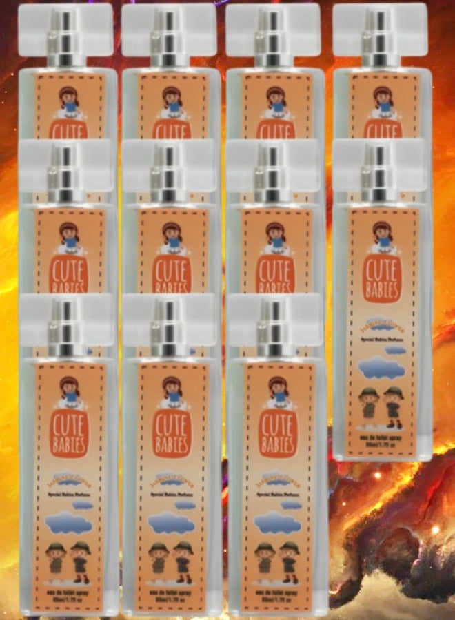 Cute 11 Pieces Babies Jasmine Flower Perfume 50ml EDT - Image 1