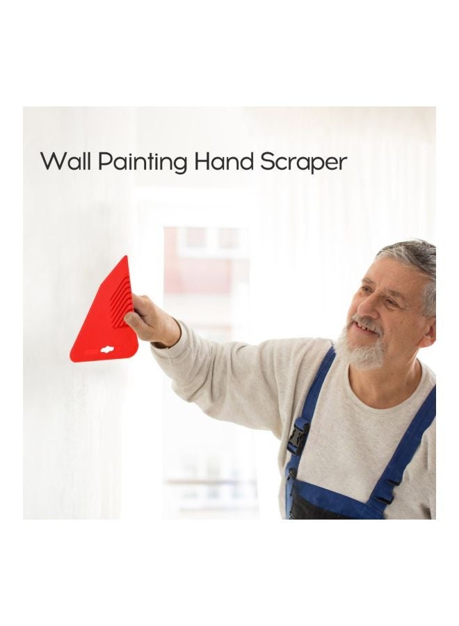 NIBEMINENT Rubber Painting Wall Scraper Red 29cm - Image 5