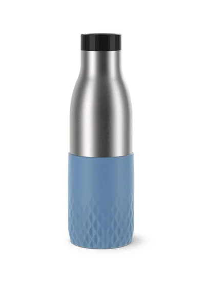 Tefal Bludrop Thermal Stainless Steel Bottle Blue/Grey/Black 0.5 Litre