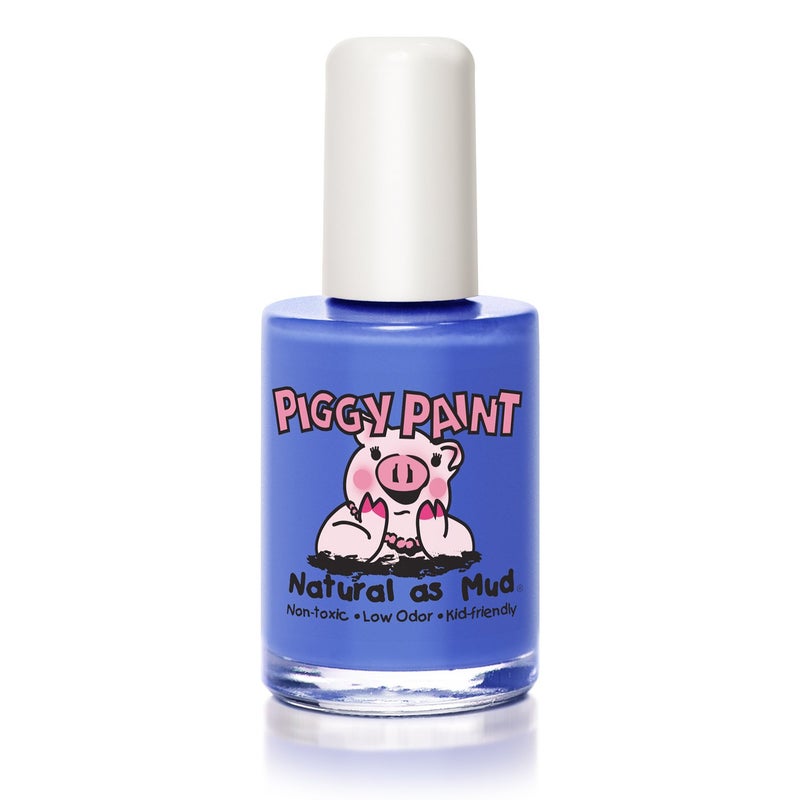 Piggy Paint  100 NonToxic Girls Nail Polish  Safe Crueltyfree Vegan  Low Odor for Kids  Blueberry Patch