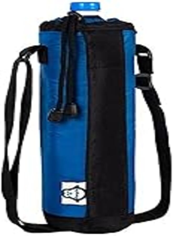 Penguin Penguin Insulated bottle bag - large - 1.5 liter waterproof - 33*10 dim - blue
