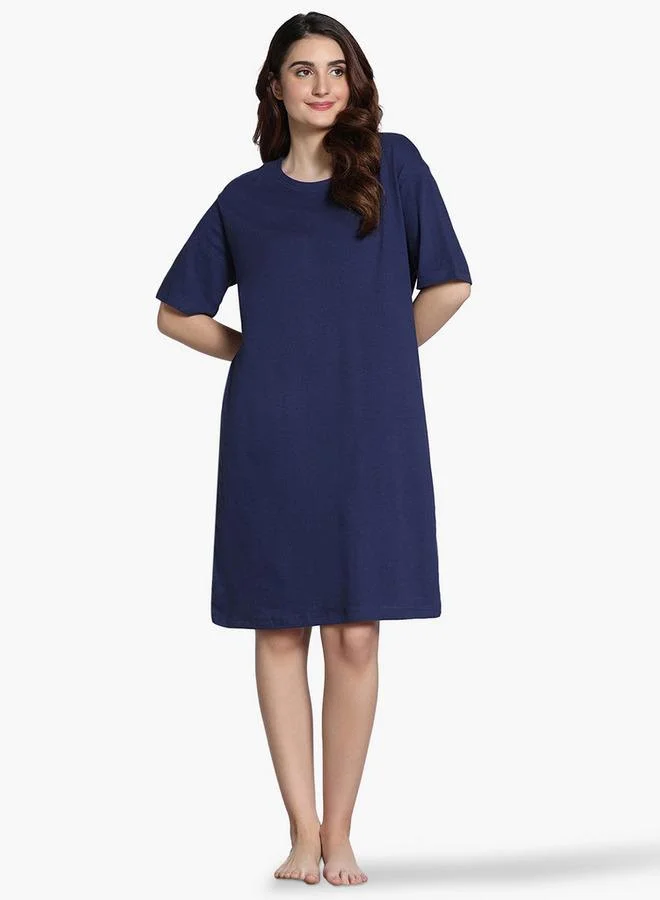 zivame Zivame Short Sleeves Night Dress
