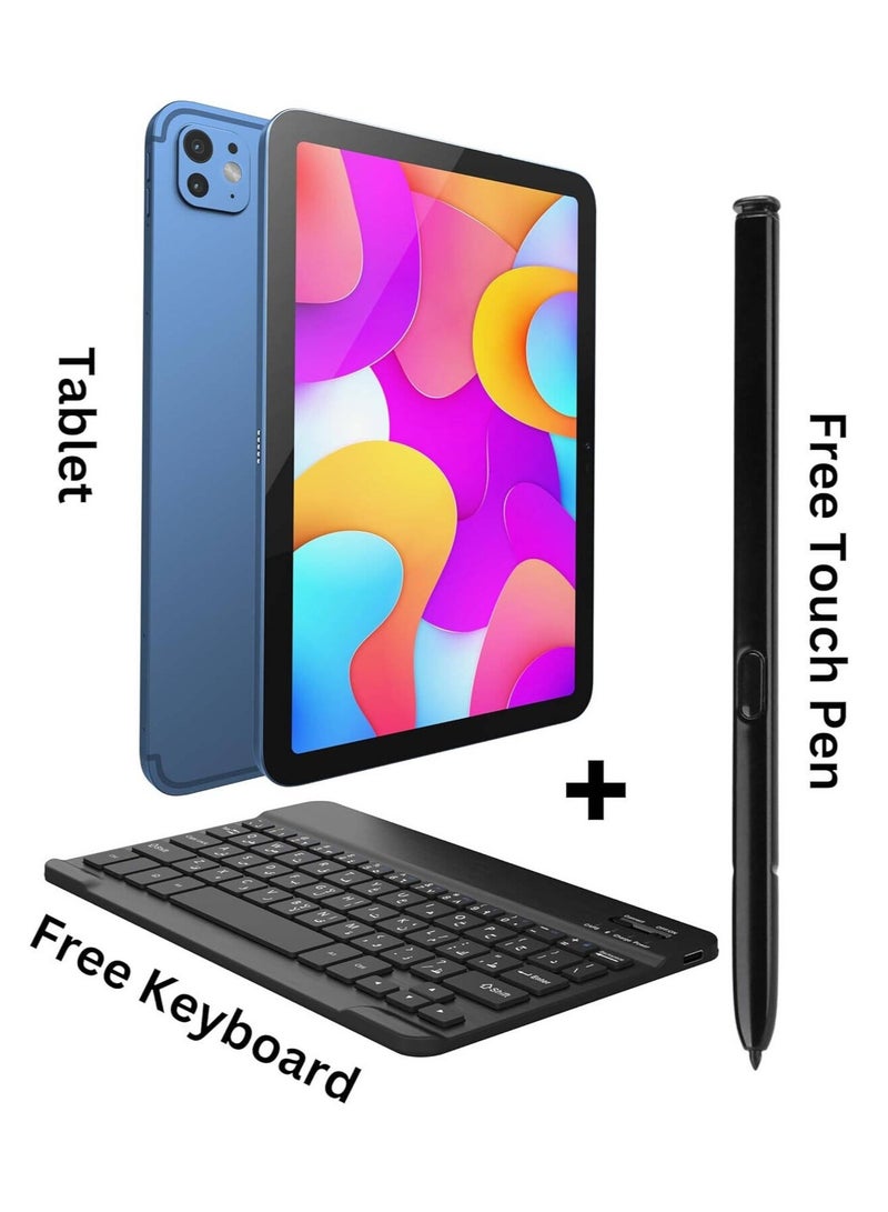 Oteeto Tab 15 10.1  Dual SIM Blue 8GB RAM 512GB 5G - International Version With keyboard and pen - Image 2