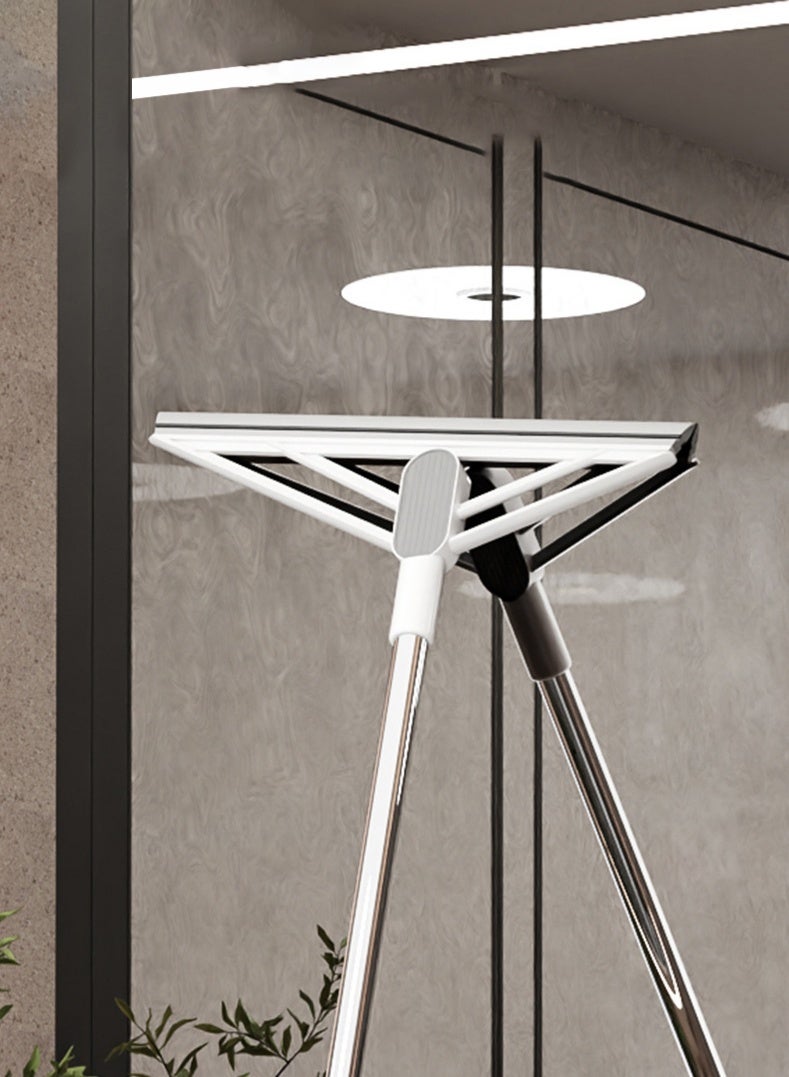 هايدو هذه المجموعة من 4 قطع من أدوات التنظيف تتضمن: مسحة قطن خالية من اليد 28 سم ، ومكبسة قابلة للطي ومجموعة غبار ، ومكشحة 28 سم ، وثلاثة مقاطع سريعة مثبتة على الجدار - مجموعة تنظيف سريعة التجفيف وصديقة للبيئة ، ومساعد صغير لحياة الأثاث للناس الكسل - Image 3