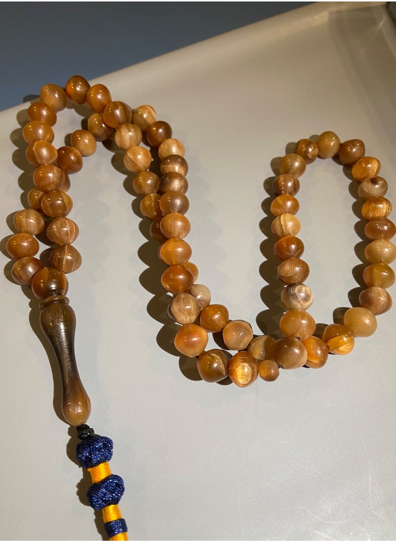 Top Quality - Deer Horn Prayer Beads For Men 66 Beads - Image 1