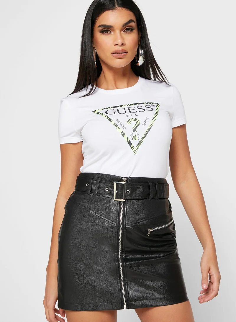 GUESS Graphic Logo Top