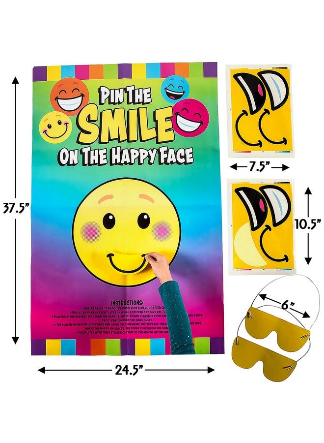 Fun Express Pin the Smile on the Happy Face Game - Image 3