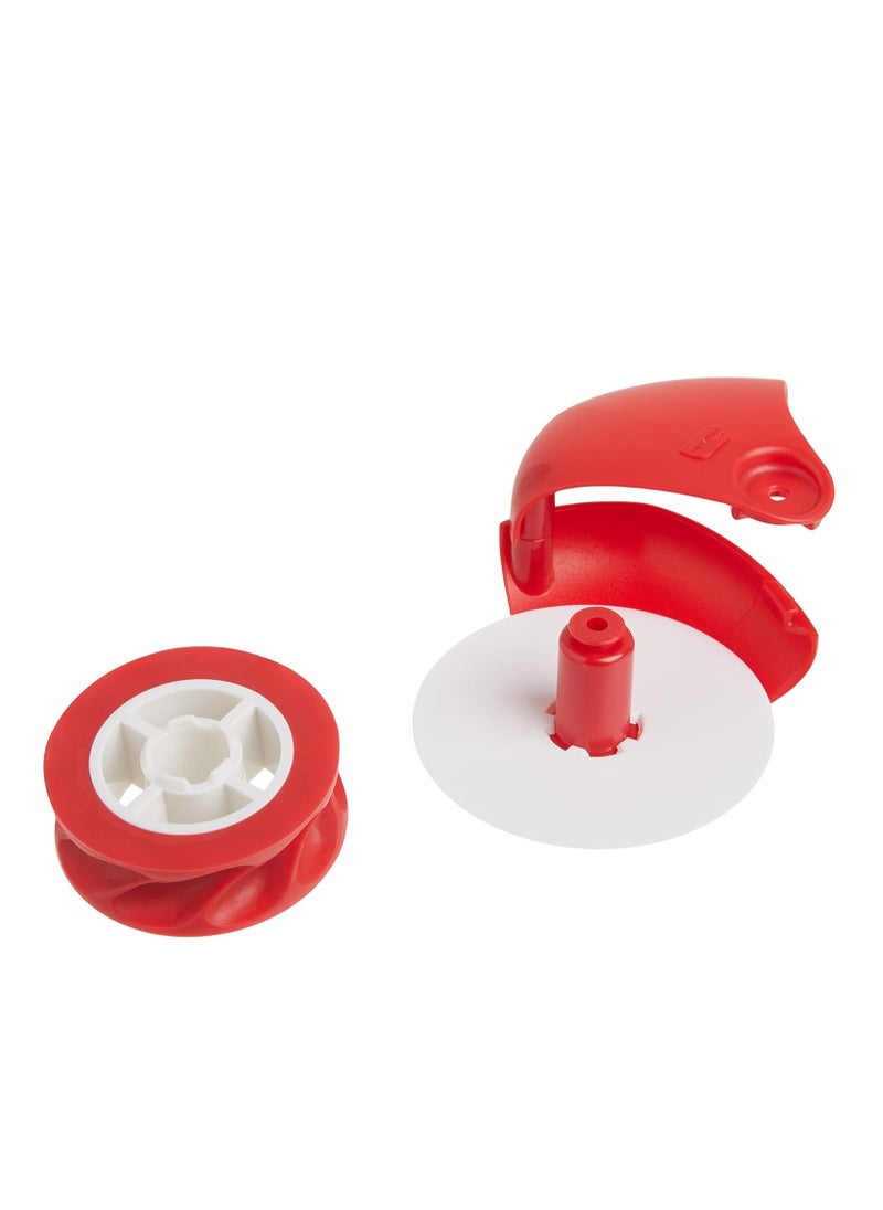 Talisman Designs Pastry Wheel Pie Crust Decorator | Pie Crust Wheel | Pie Crust Decorating Tools | Easy to Use Pastry Wheel | Pie Decorating Tools & Gadgets | Pie Crust Embosser