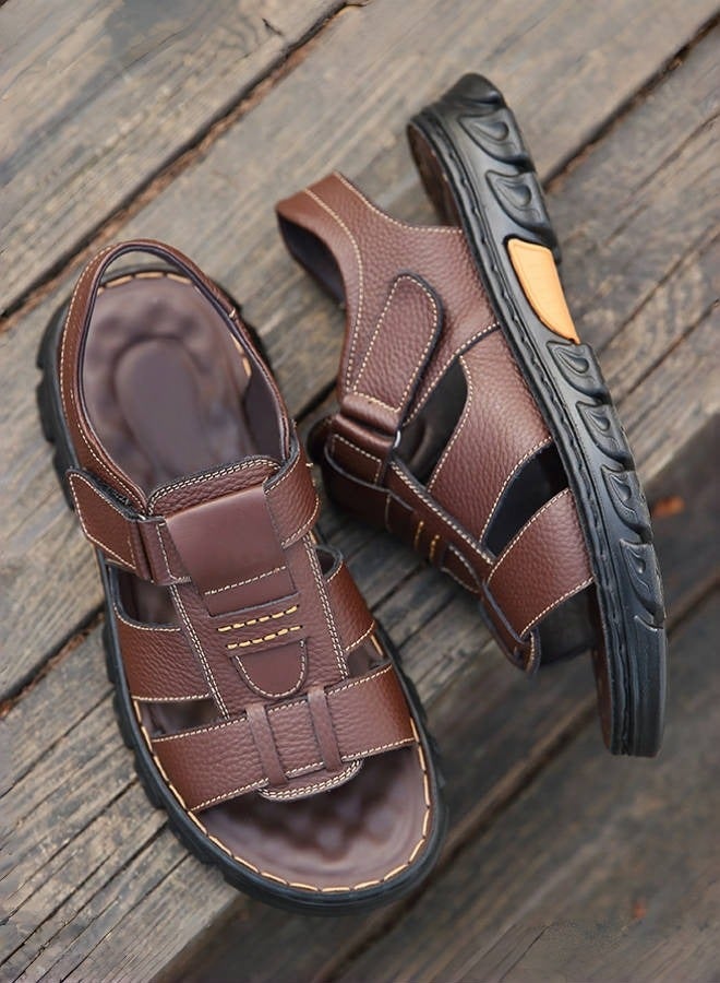 Men's Outdoor Casual Sandals - Comfortable & Durable, Summer Beach Hiking Essentials  - Image 2