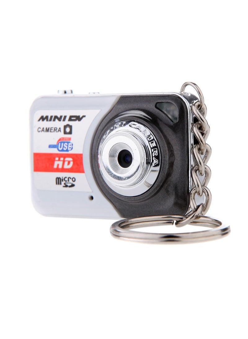 X6 Portable Ultra Mini High Denifition Digital Camera Mini DV Support 32GB TF Card with Mic Black  - Image 1