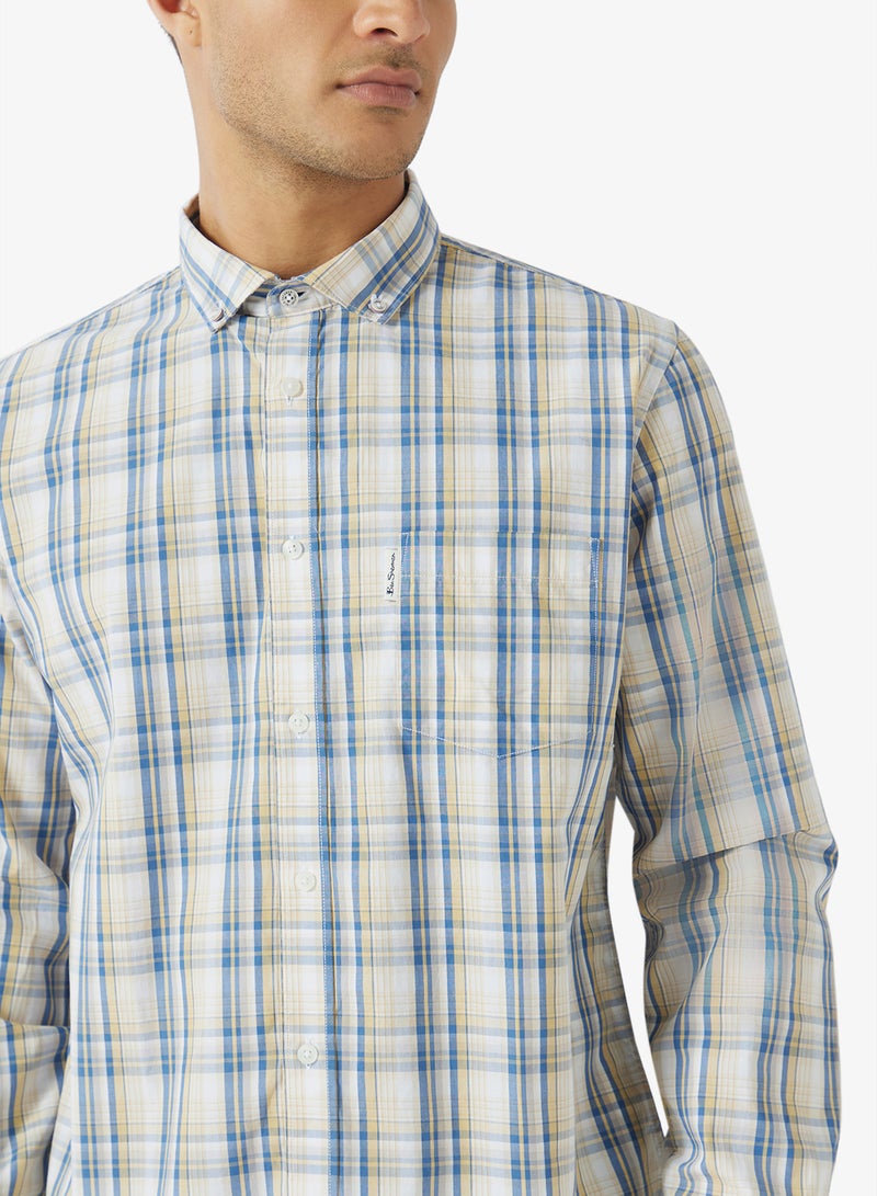 Ben Sherman Checked Long Sleeve Shirt - Image 3
