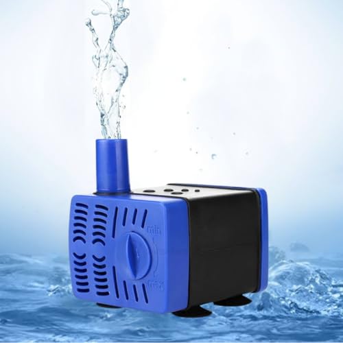 SANSEFERO® Aquarium Submersible Water Pump With Adjustable Flow Control And Energy Saving Submersible Pump For Aquarium | Power : 3W | Output : 230L/H | H.MAX: 0.5M (RS-701) - Image 1