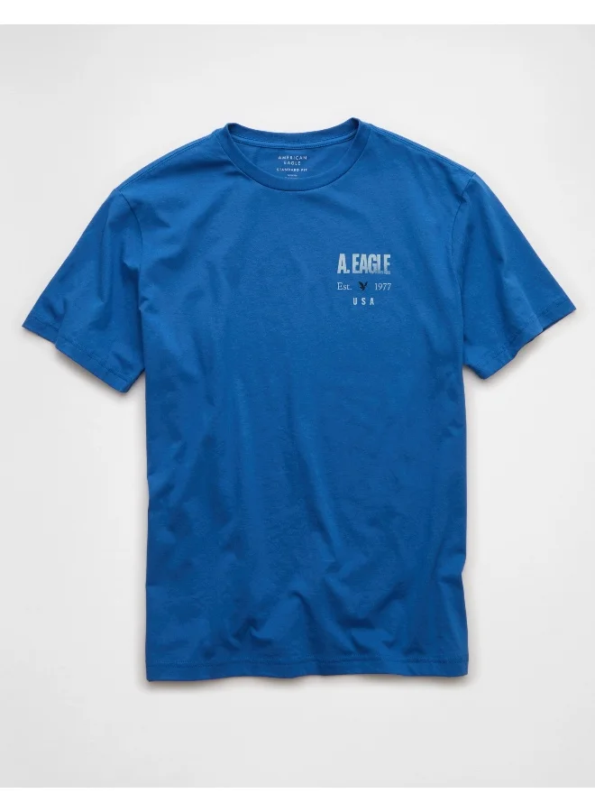 American Eagle AE Logo Graphic T-Shirt