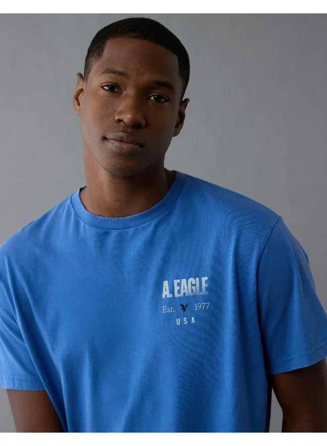 American Eagle AE Logo Graphic T-Shirt