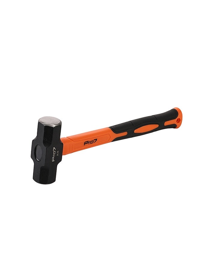 LAWAZIM Pro7 Engineer Hammer with Fiber Handle - 2lb - Club Hammer with Non-Slip Shock-Absorbing Handle - for Precision Striking Metalworking Construction Blacksmithing and Industrial Applications - Image 4