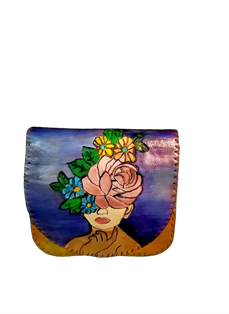Sheer - Fashionable Leather Crossbody Bag - Image 1