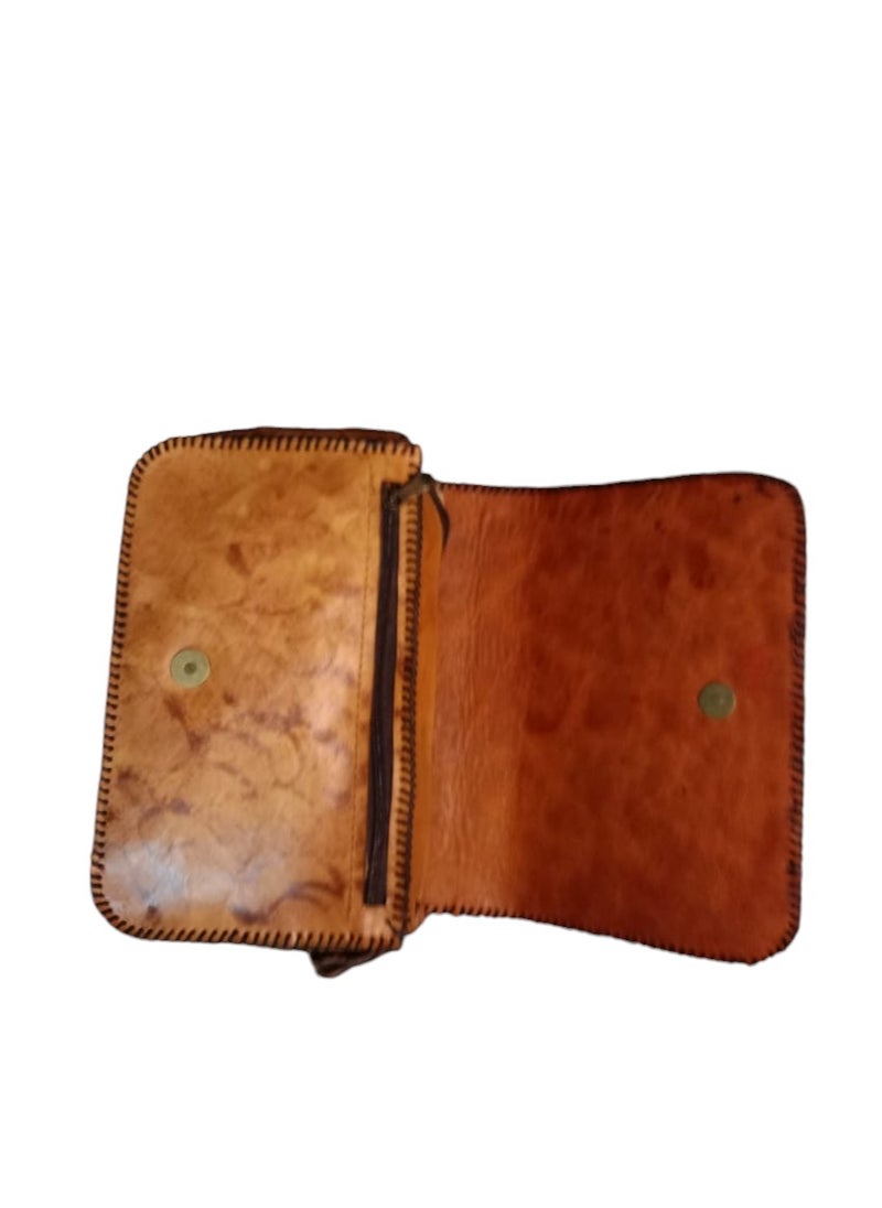 Sheer - Fashionable Leather Crossbody Bag - Image 1