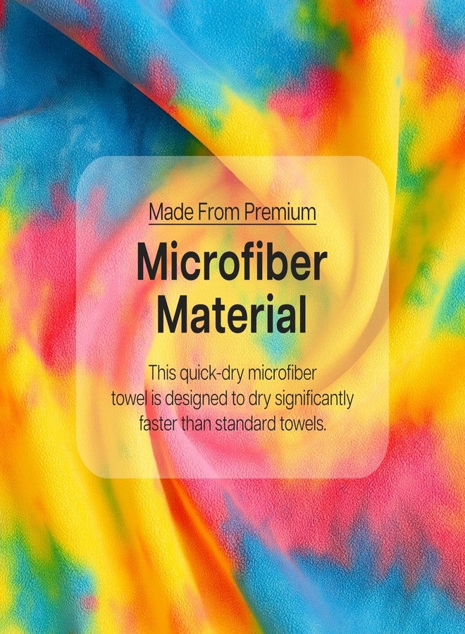 الحكمة والحياة منشفة يوغا من وايزلايف، لون أزرق مخضر وأصفر - منشفة مايكروفايبر فائقة الامتصاص وسريعة الجفاف، مانعة للانزلاق، مثالية لليوغا الساخنة، وبيكرام، والبيلاتس، واللياقة البدنية - منشفة ماصة للعرق للرجال والنساء - Image 5