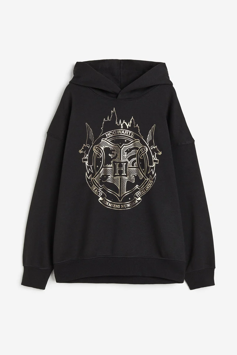 اتش اند ام Youth Graphic Print Hoodie
