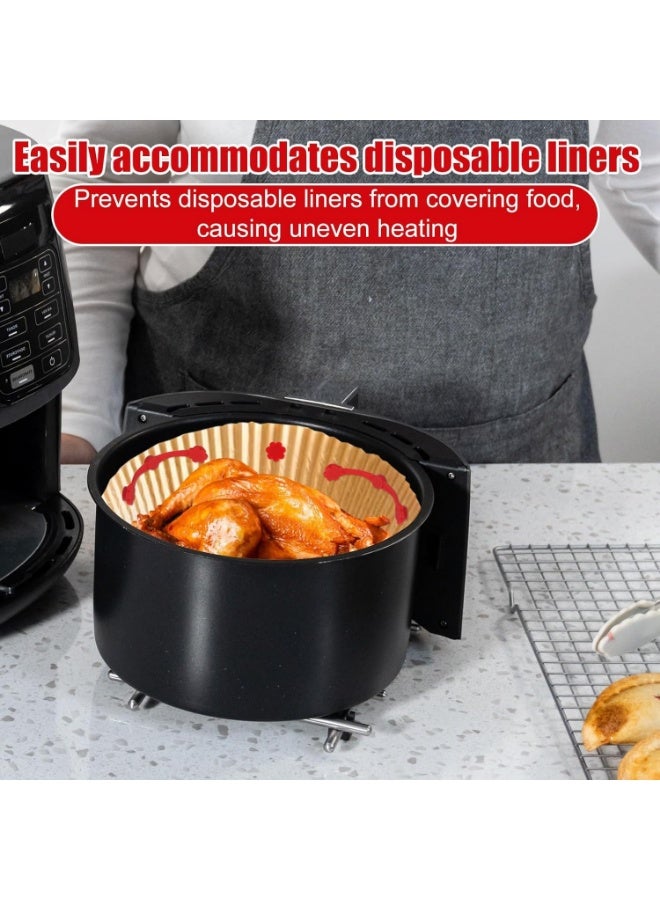 12pcs Air Fryer Magnet Clips for Parchment Paper Liners, High-Temperature Resistant Silicone Buckles to Secure Basket Liners, Non-Slip Air Fryer Accessories for Safe Cooking (Red) - Image 4
