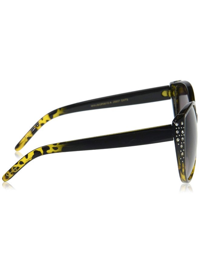 جيسيكا سيمبسون نظارة شمسية نسائية J5837 بتصميم عين القطة مع حماية من الأشعة فوق البنفسجية 400 - نظارات شمسية جذابة للنساء، 59 مم - Image 3