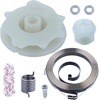 Adefol Adefol Chainsaw Recoil Starter Pulley Spring Kit for Poulan PP4218 PP4620AV PPB4018 SM4218AV with Recoil Spring W/Hub,  - Image 1